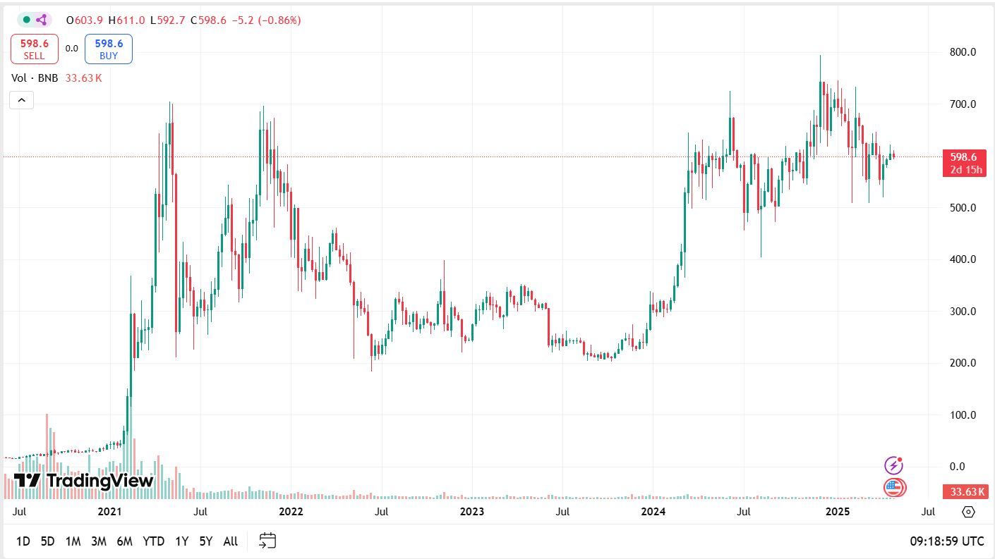 Binance Coin (BNB) - Cele mai Puternice Criptomonede