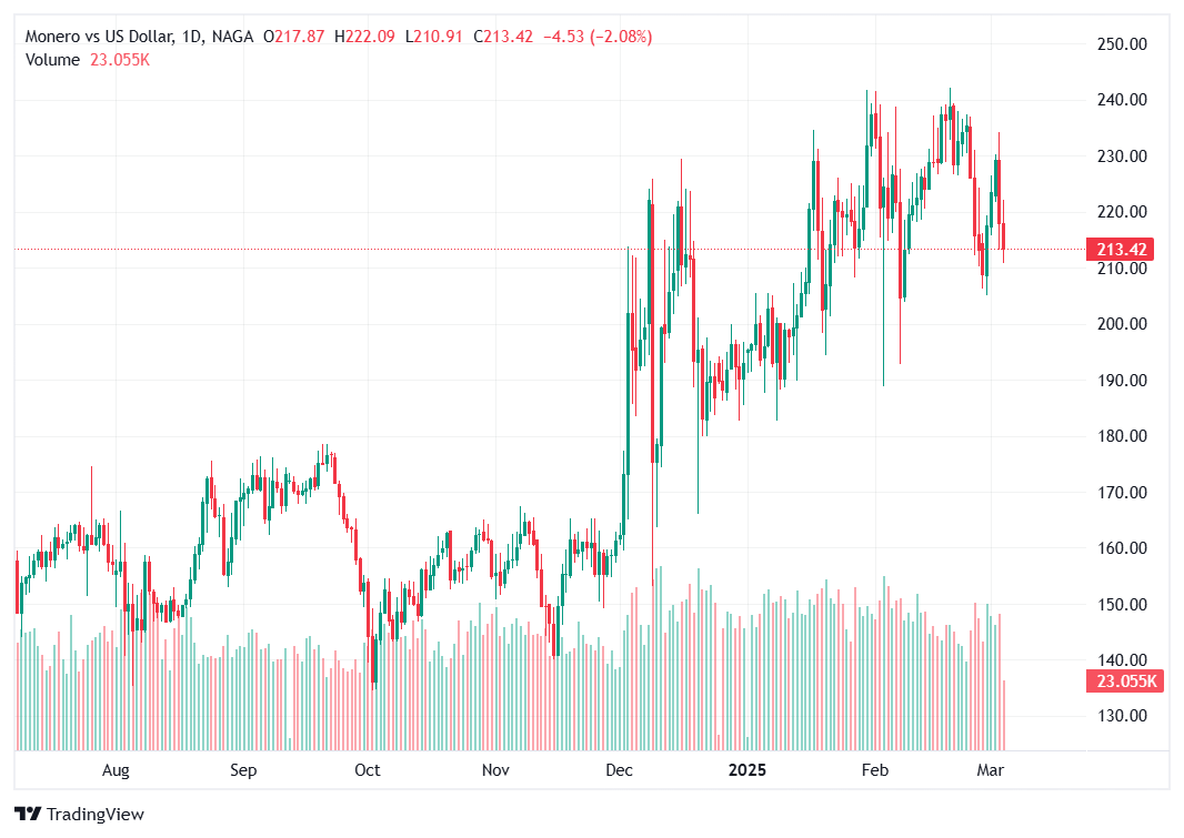 العملة الرقمية التالية التي لها مستقبل في عام 2025 هي مونيرو
