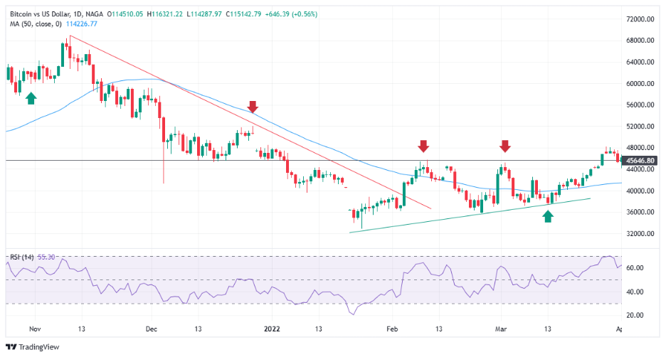 تداول العملات الرقمية - مؤشرات التداول الفنية